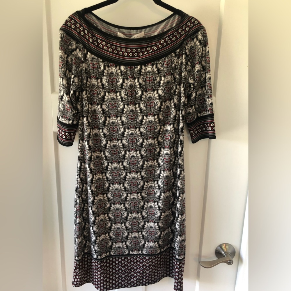 Max studio dress in fun print xs
